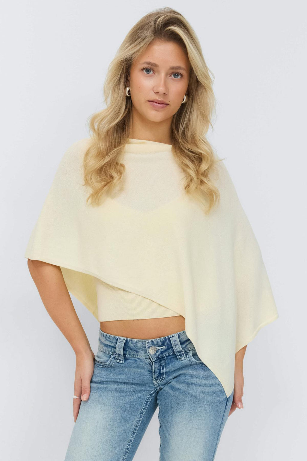 14+ knitted poncho