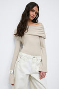 One shoulder top