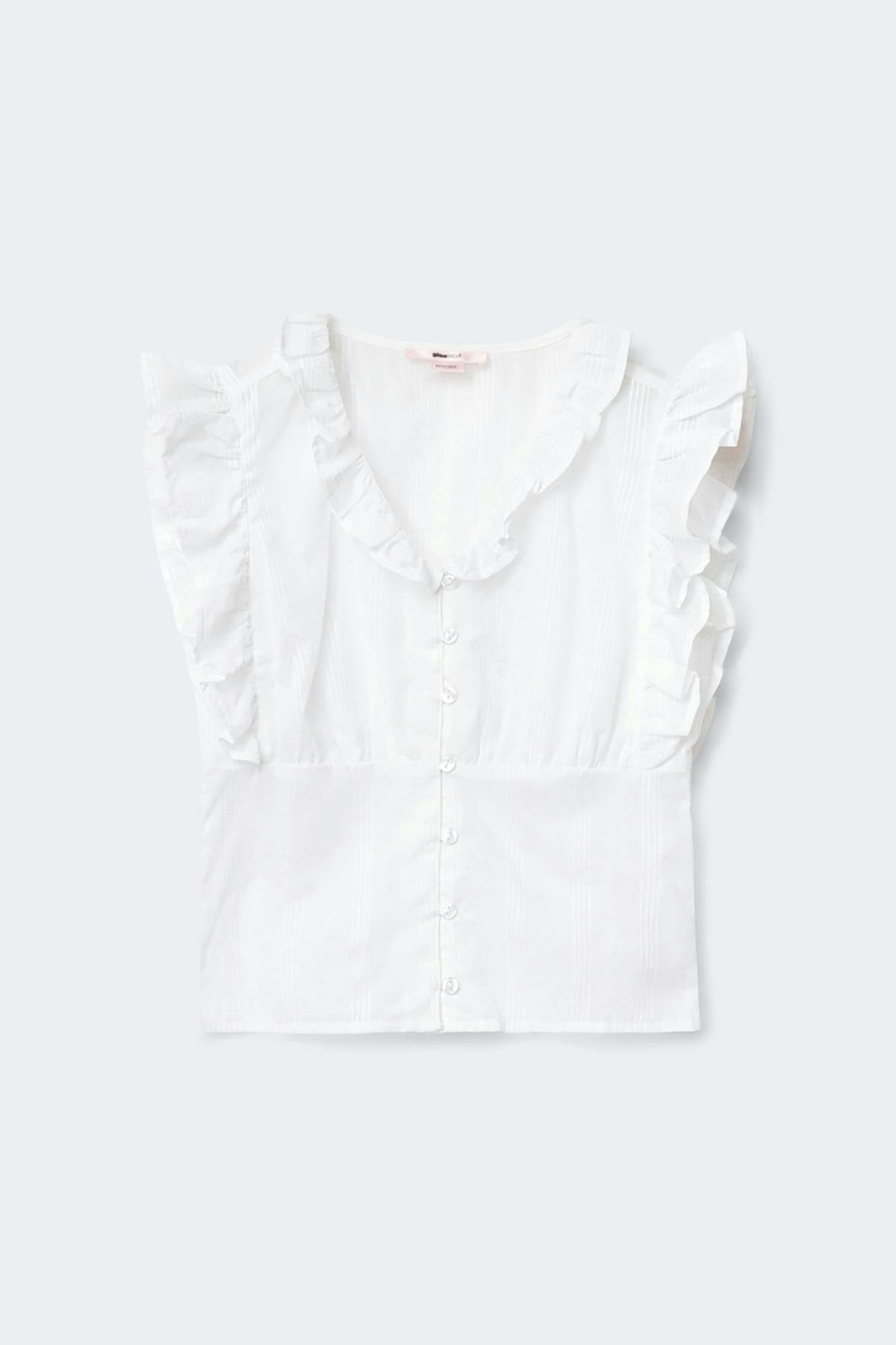 Y fitted short sleeve top