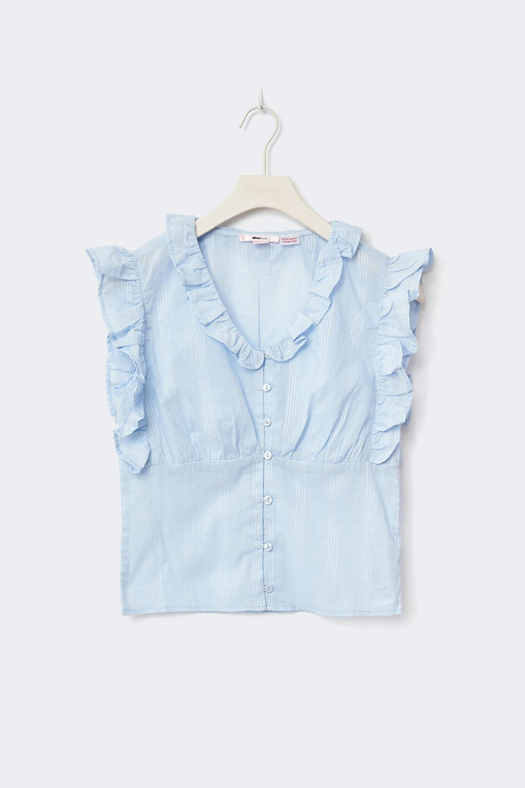 Y fitted short sleeve top
