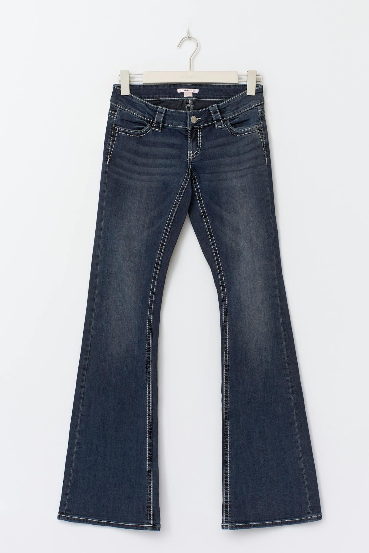 14+ sparkle low flare jeans