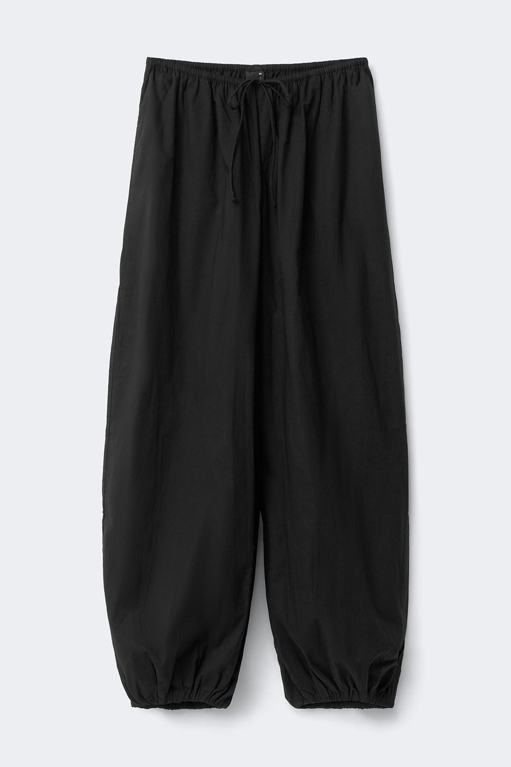 Cotton balloon trousers