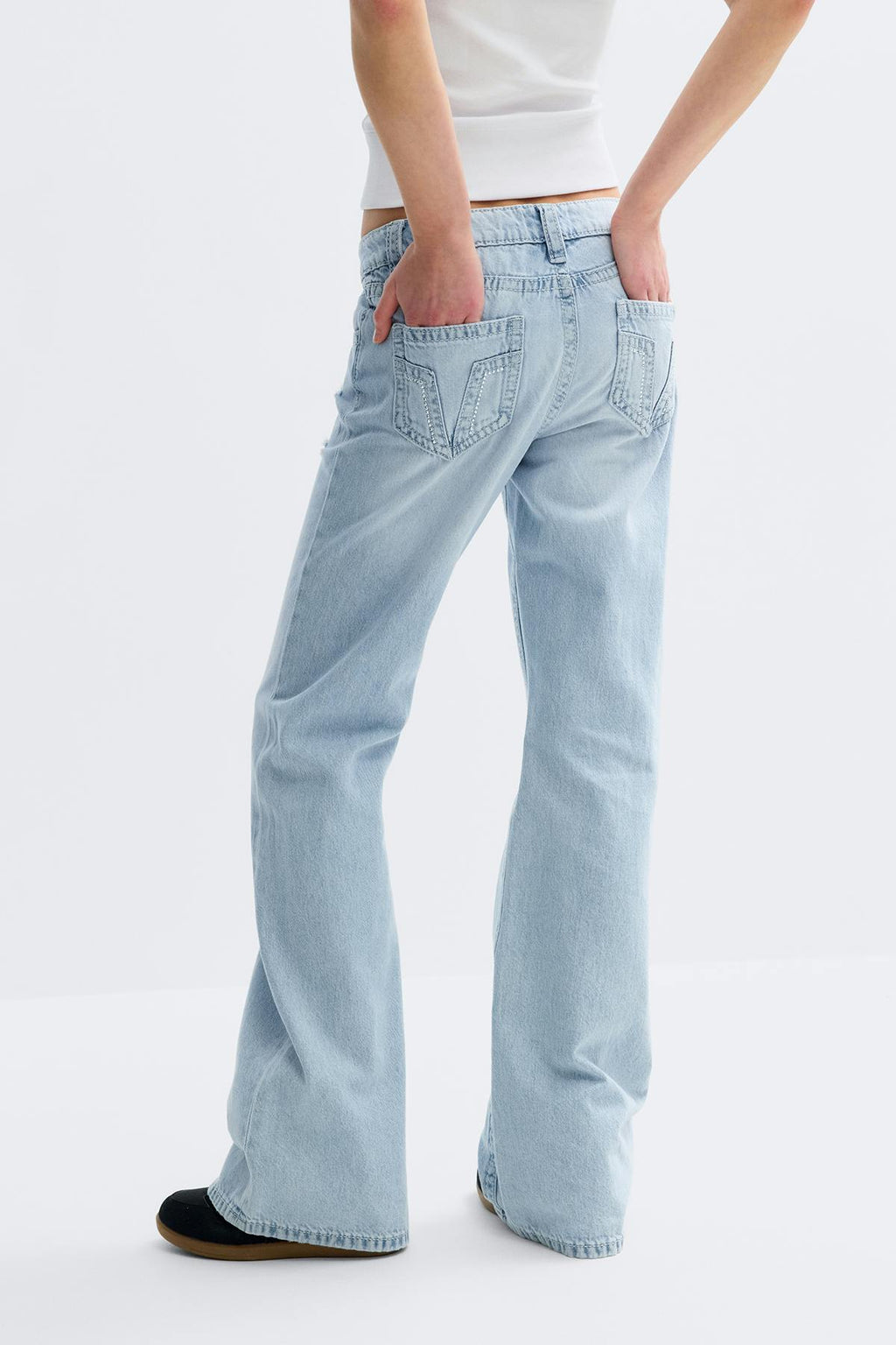 Y for real low loose jeans