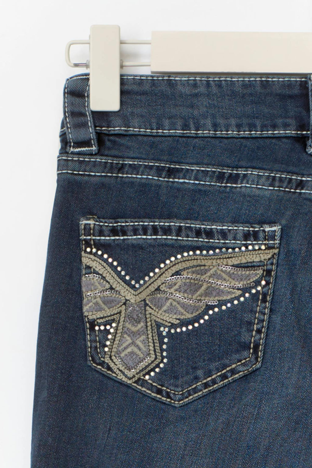 14+ sparkle flare jeans tall