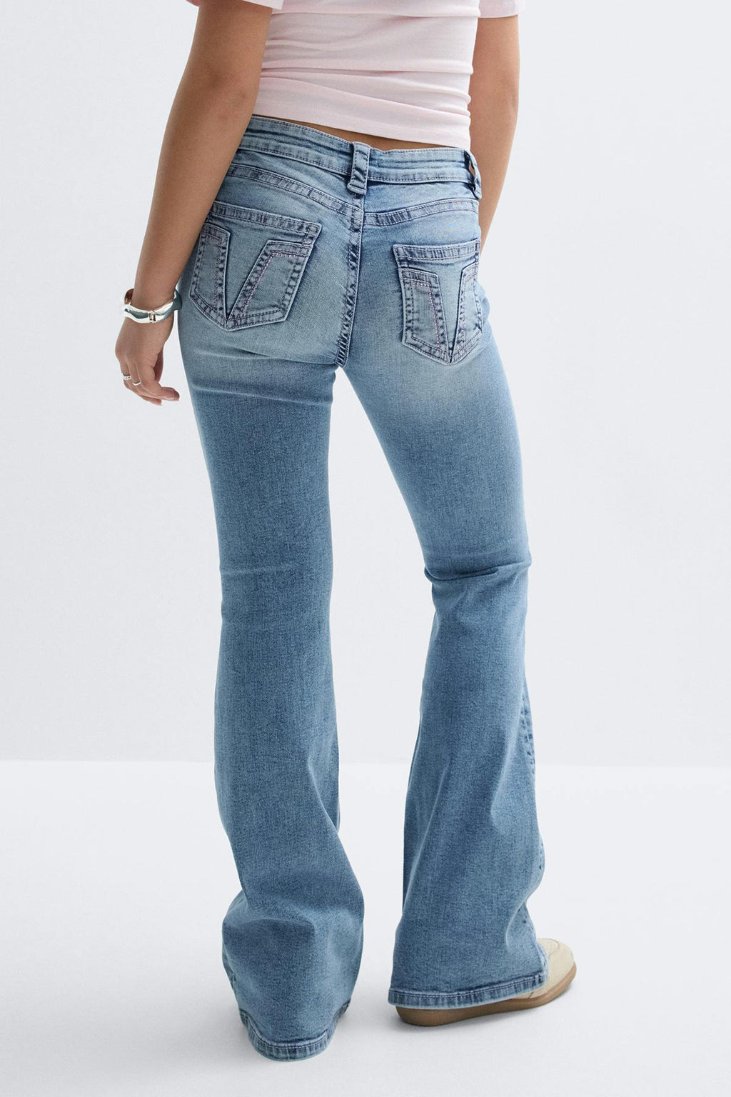 Y for real mid waist jeans