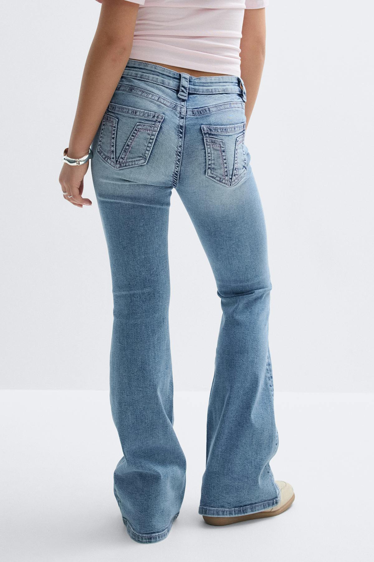 Y for real mid waist jeans