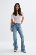 Y for real mid waist jeans