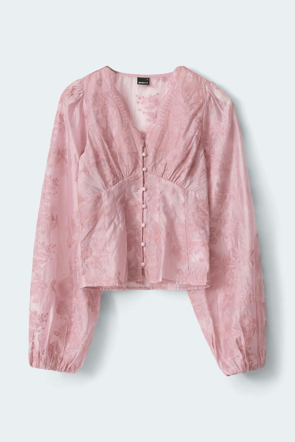 Shaped blouse