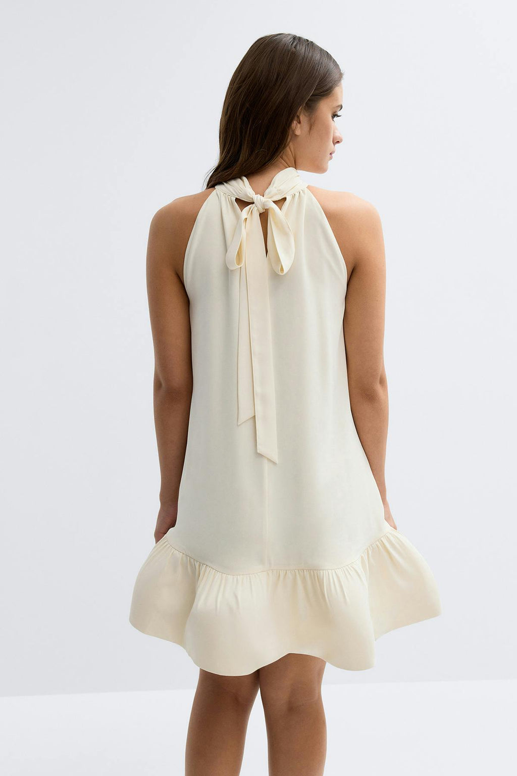Mini frill dress