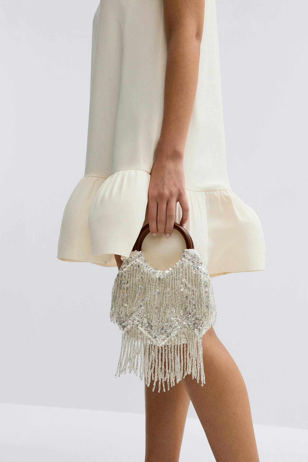Mini frill dress