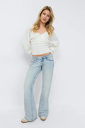14+ hip hug loose jeans tall