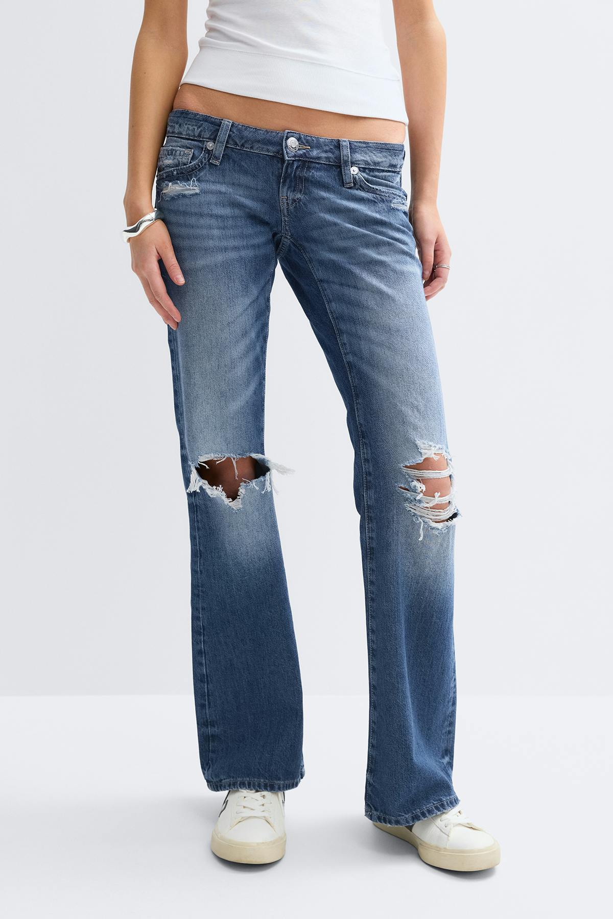 14+ hip hug loose jeans tall