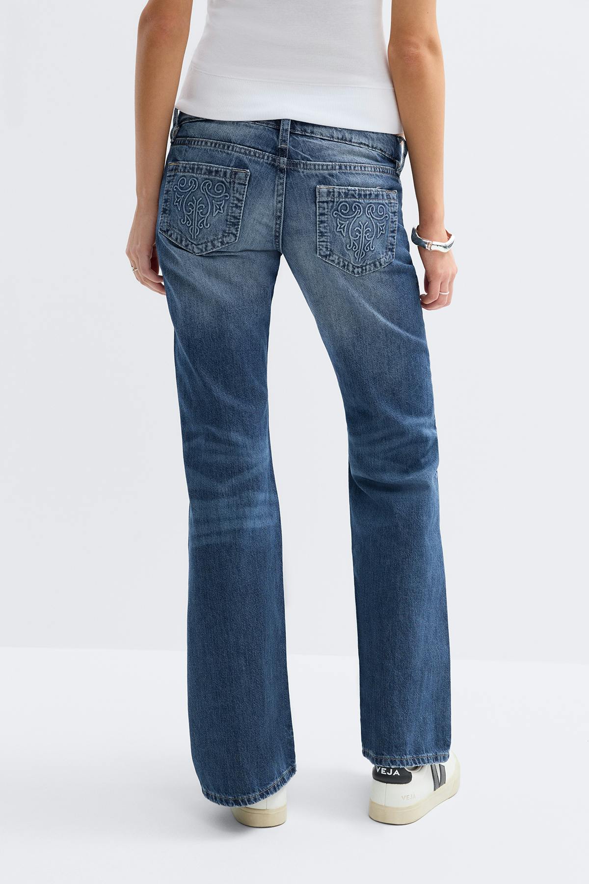 14+ hip hug loose jeans tall