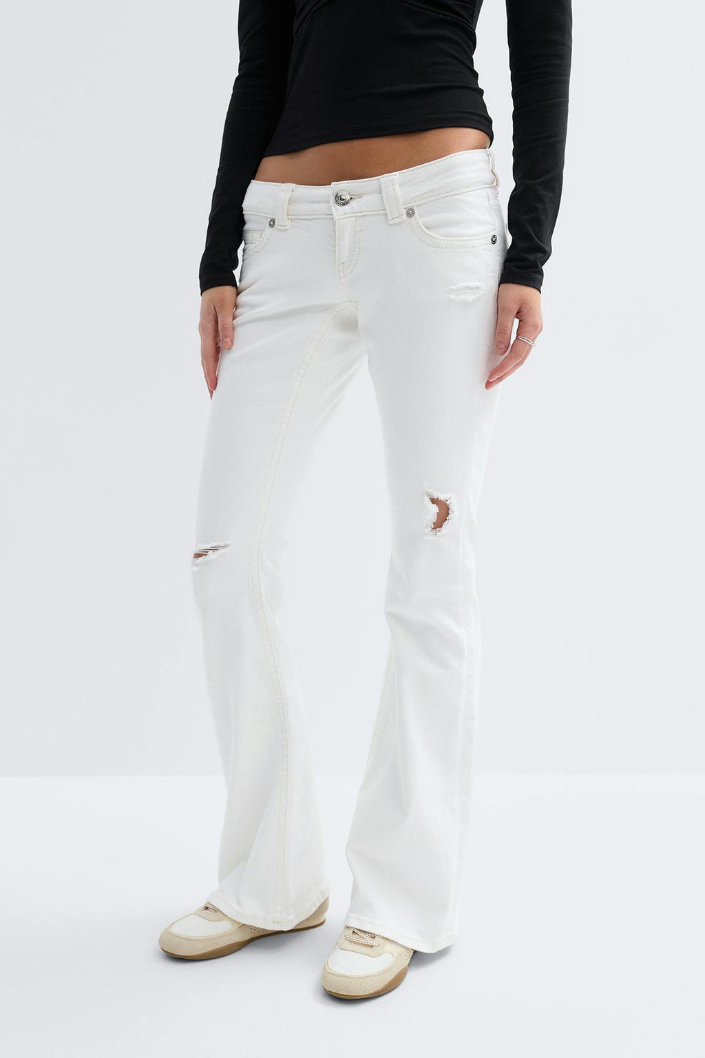 14+ low rise flare jeans tall
