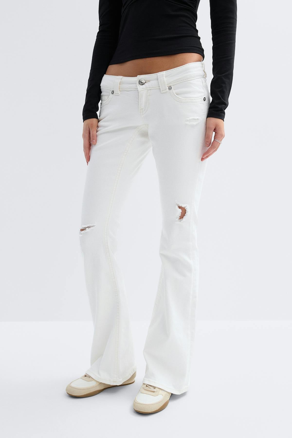 14+ low rise flare jeans tall
