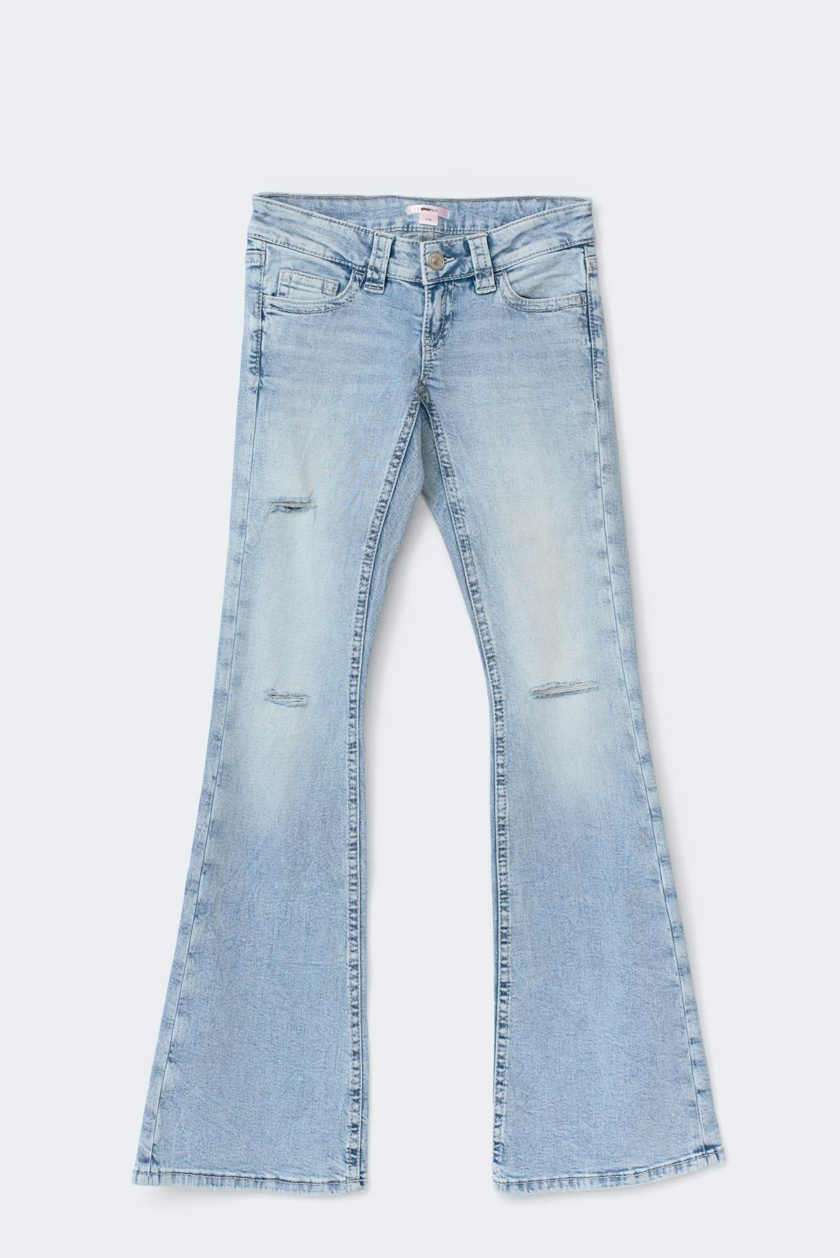 14+ the cross low flare jeans