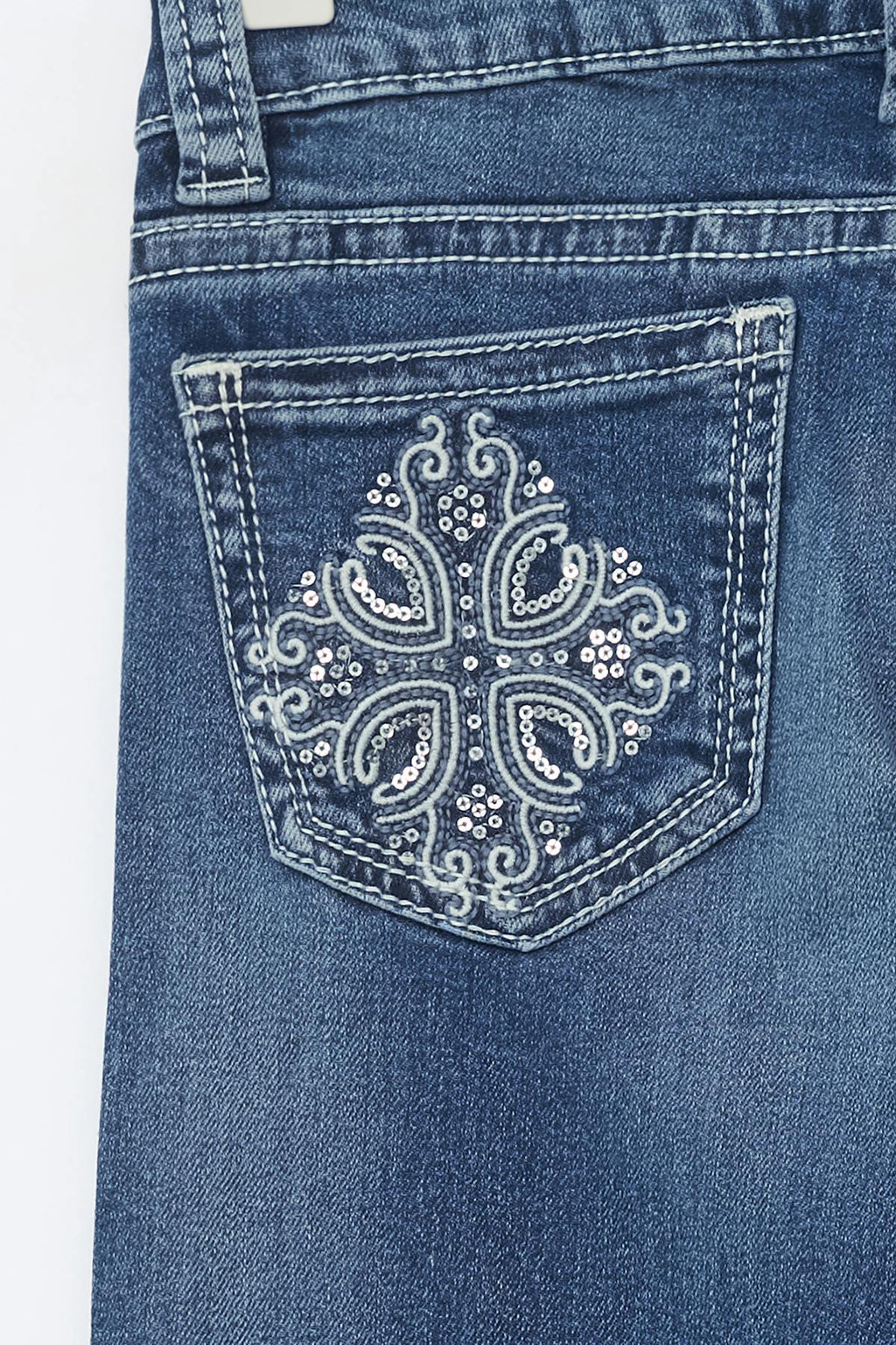 14+ the cross low flare jeans
