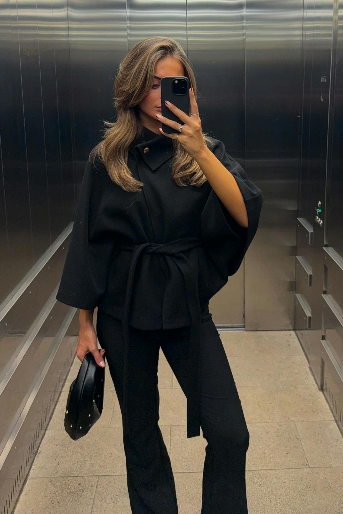 14+ belted cape