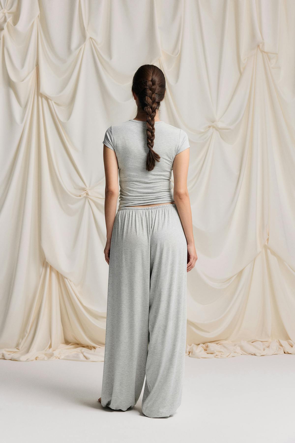 Balloon loungewear trousers