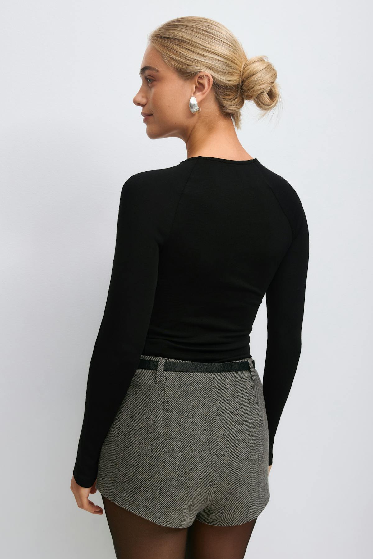 Ruched drapy top