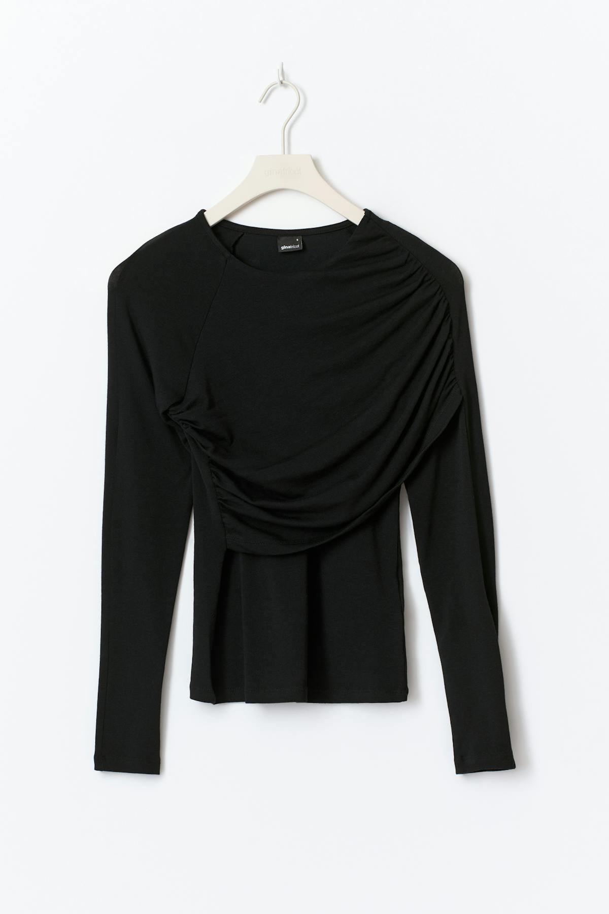 Ruched drapy top
