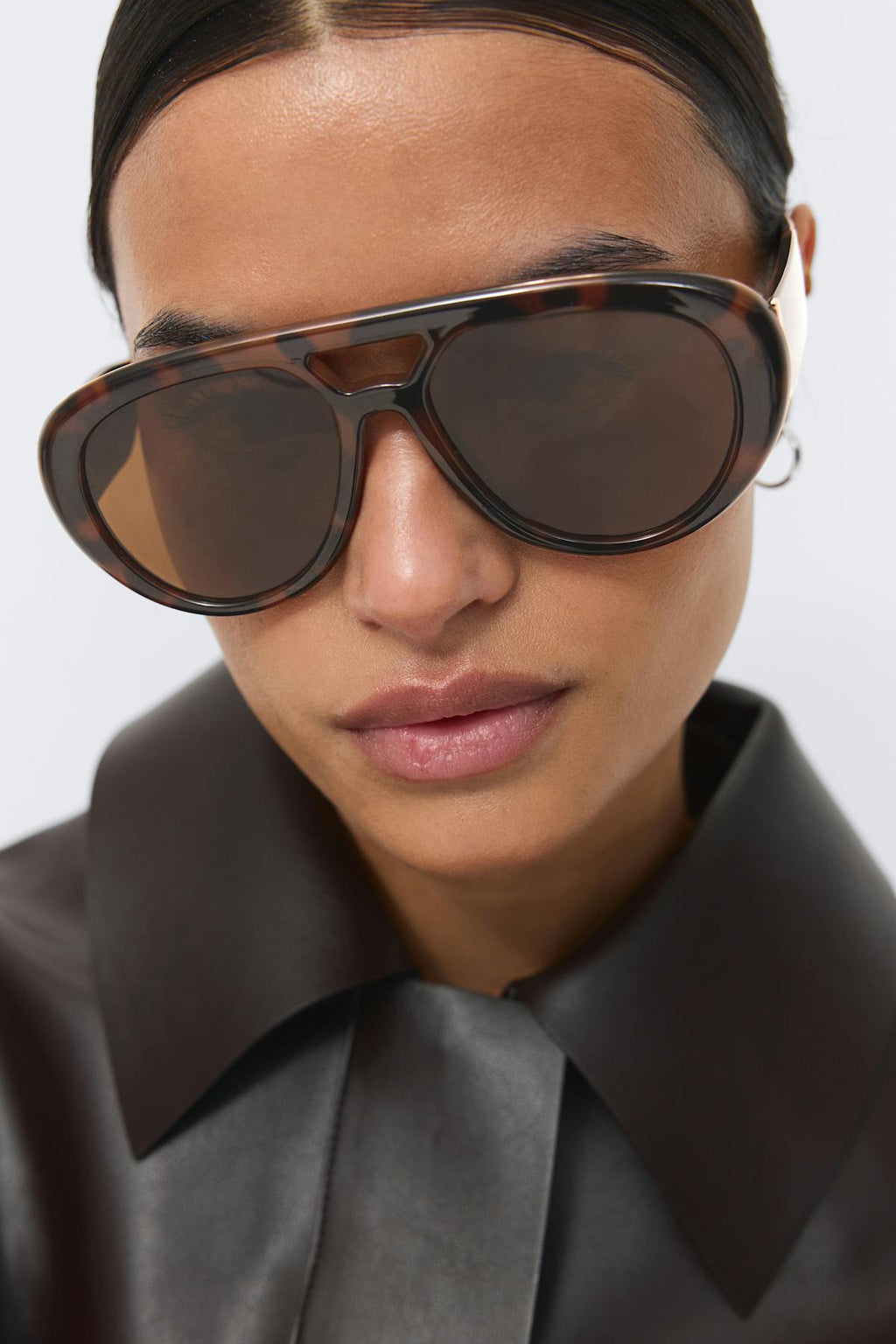 Bold aviator sunglasses