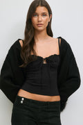 14+ lace corset top