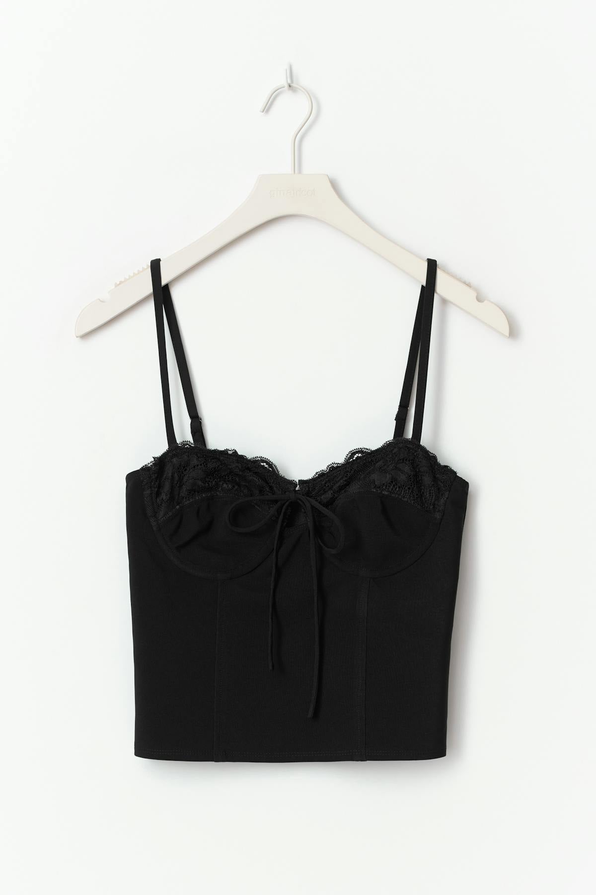 14+ lace corset top