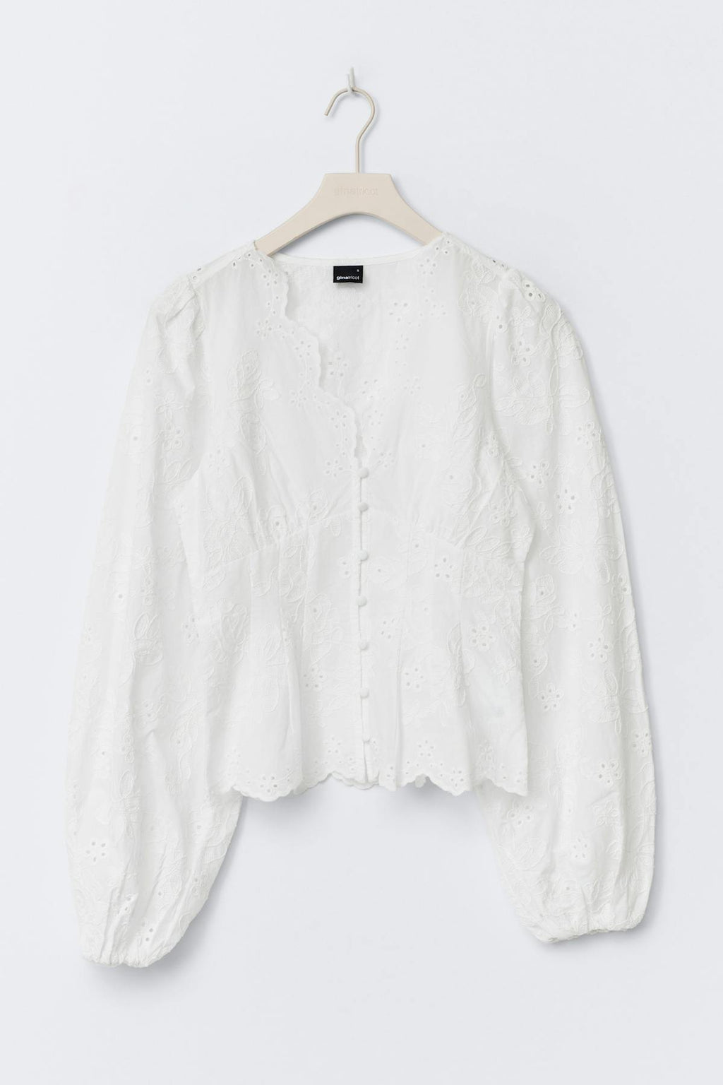 Balloon sleeve blouse