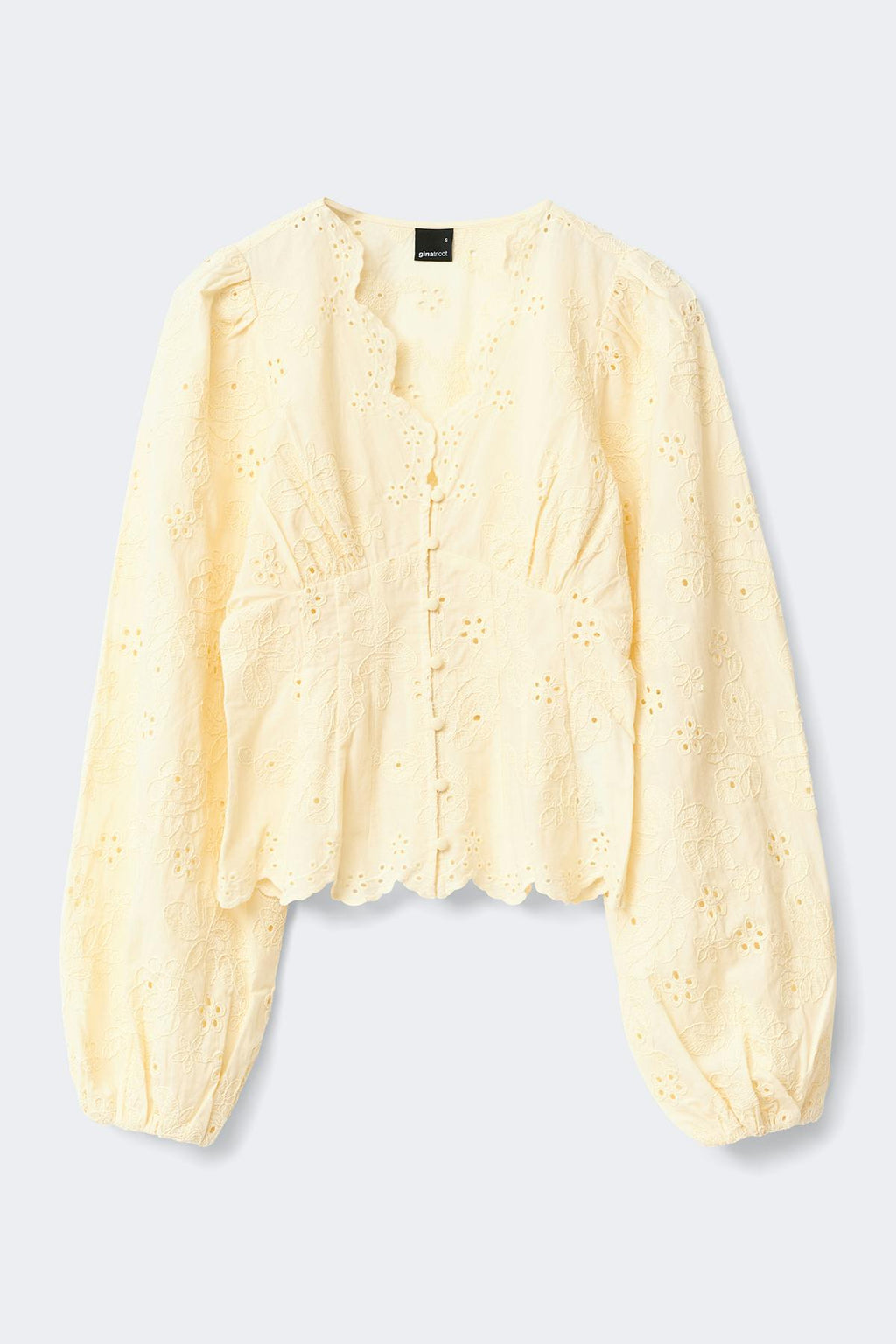 Balloon sleeve blouse