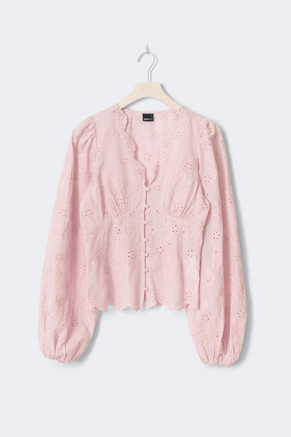 Balloon sleeve blouse