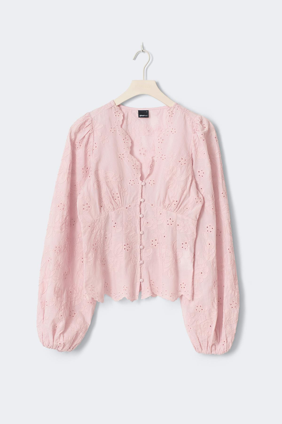 Balloon sleeve blouse