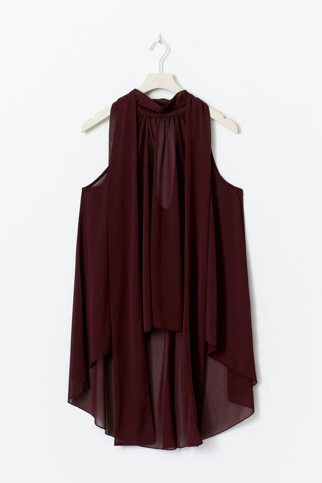 Halterneck tunic top