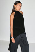 Halterneck tunic top