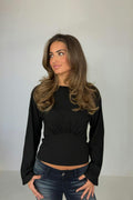 14+ fitted long sleeve top