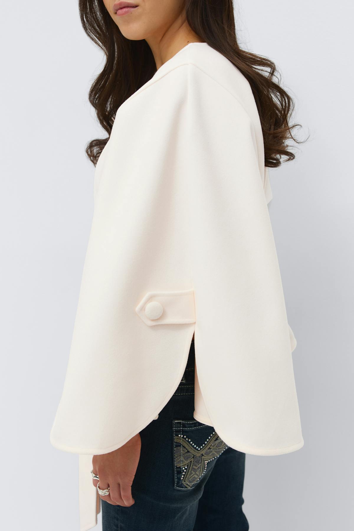 14+ belted cape