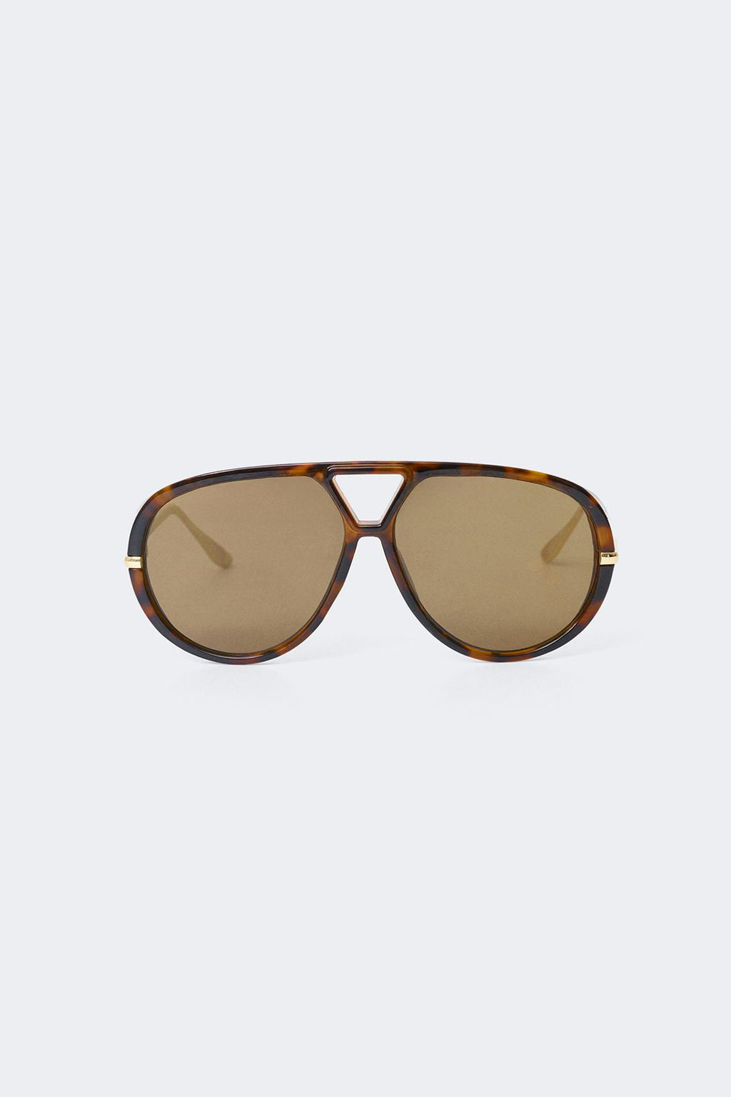 Bold aviator sunglasses