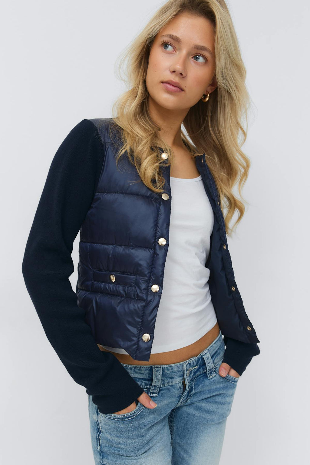 14+ padded rib jacket