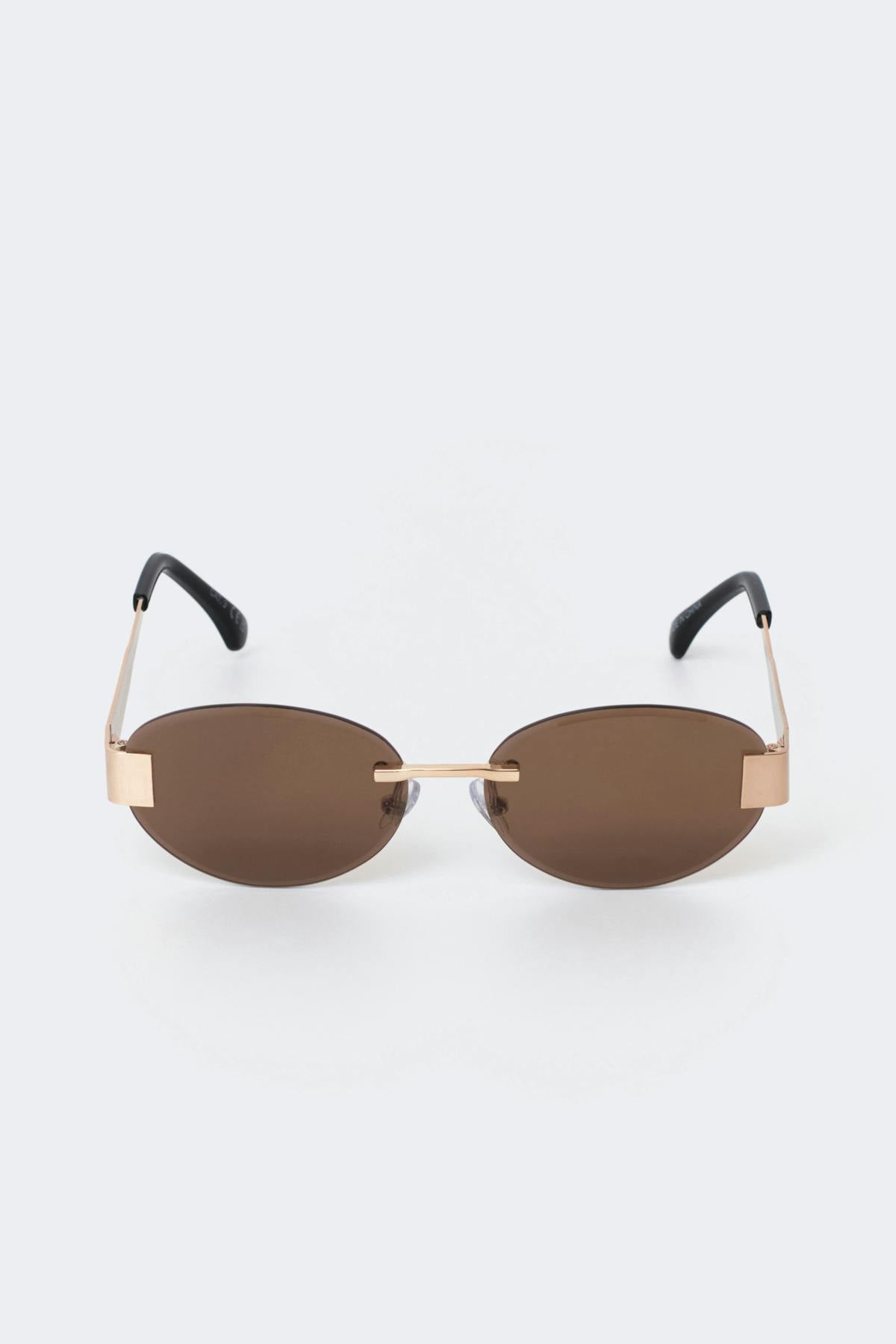 Rimless sunglasses