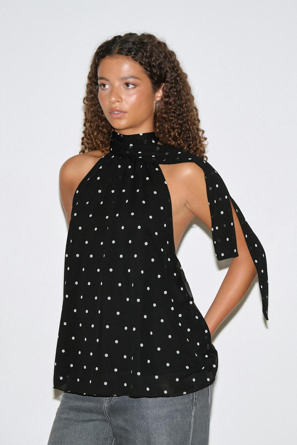 Halterneck top