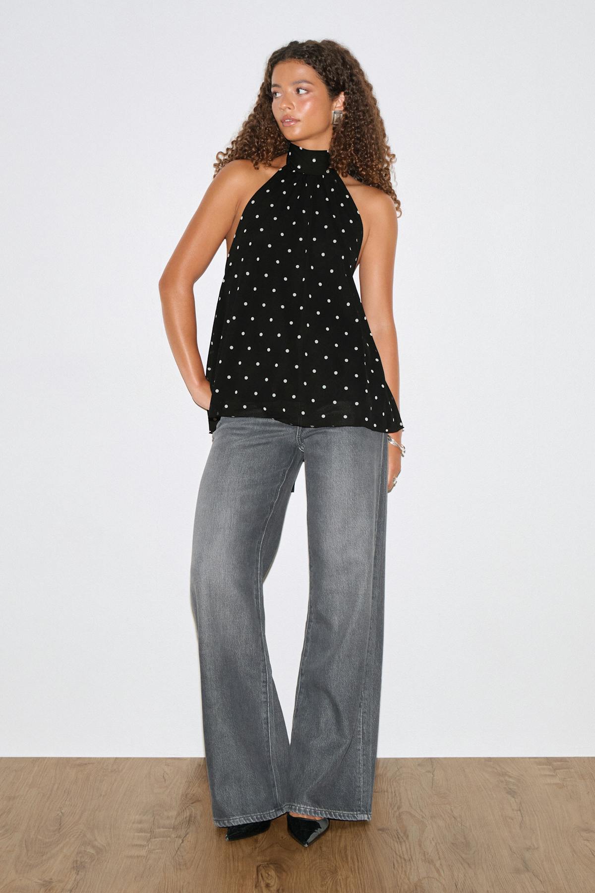 Halterneck top
