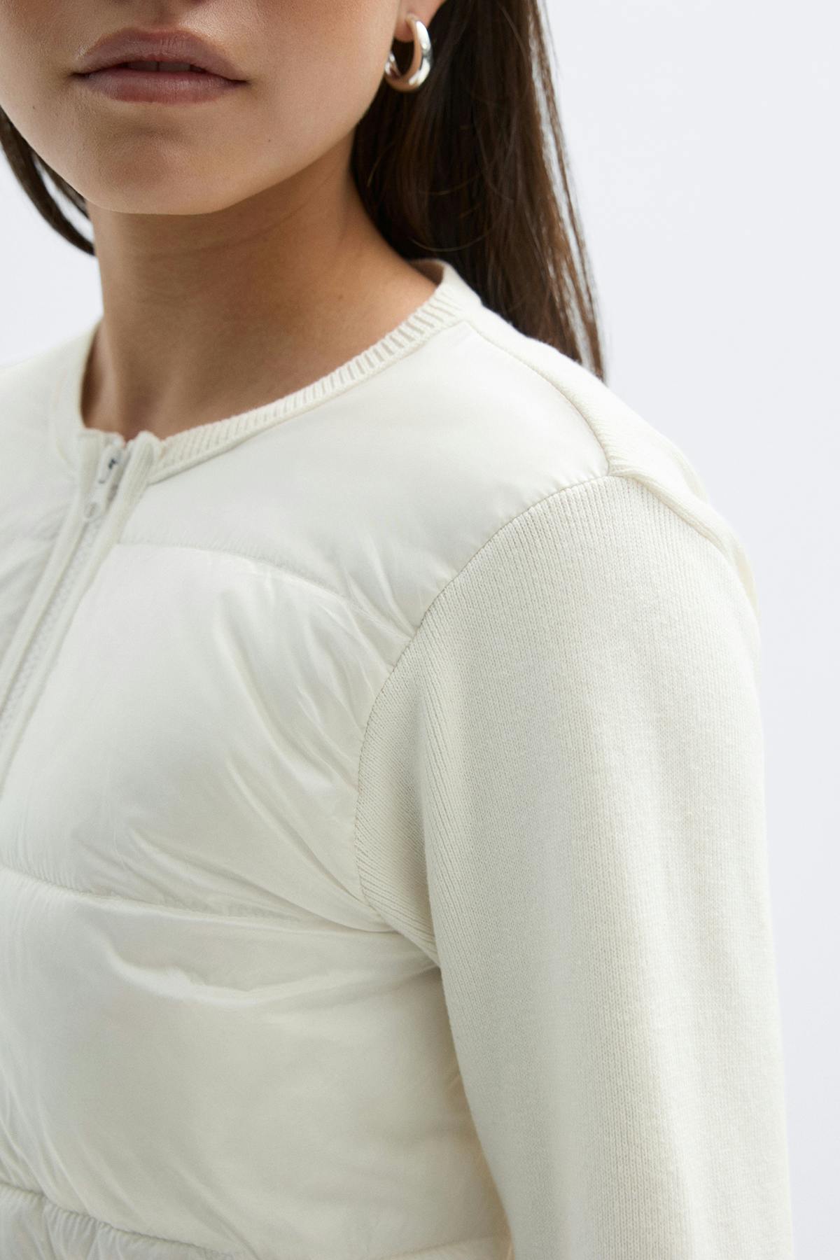 Y padded rib jacket
