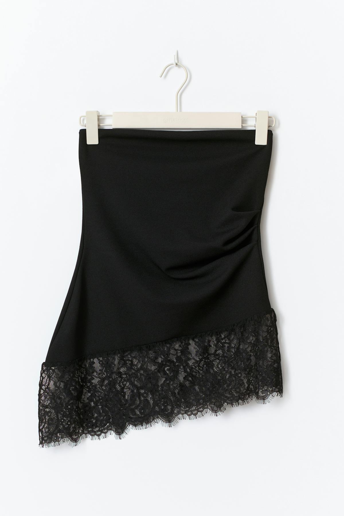 Lace tube top
