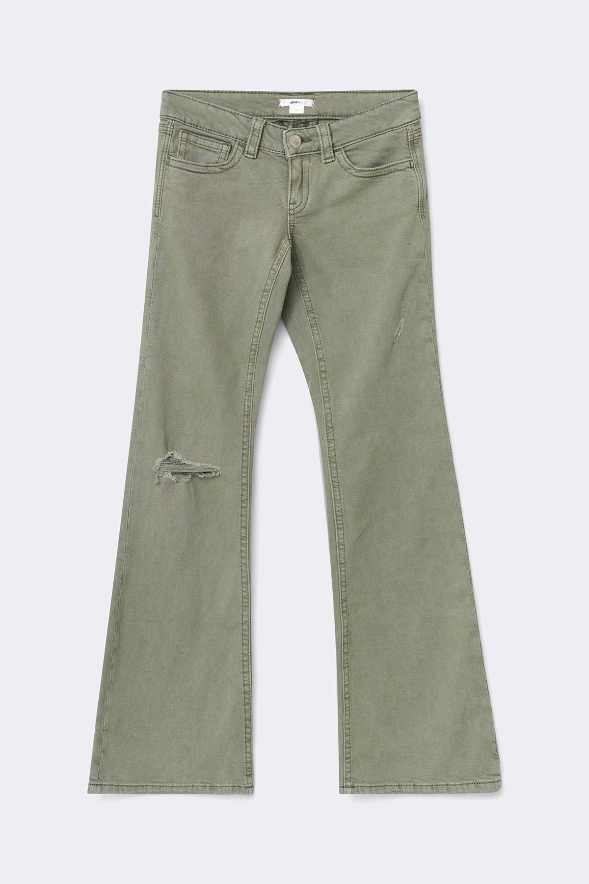 Y one knee destroy jeans