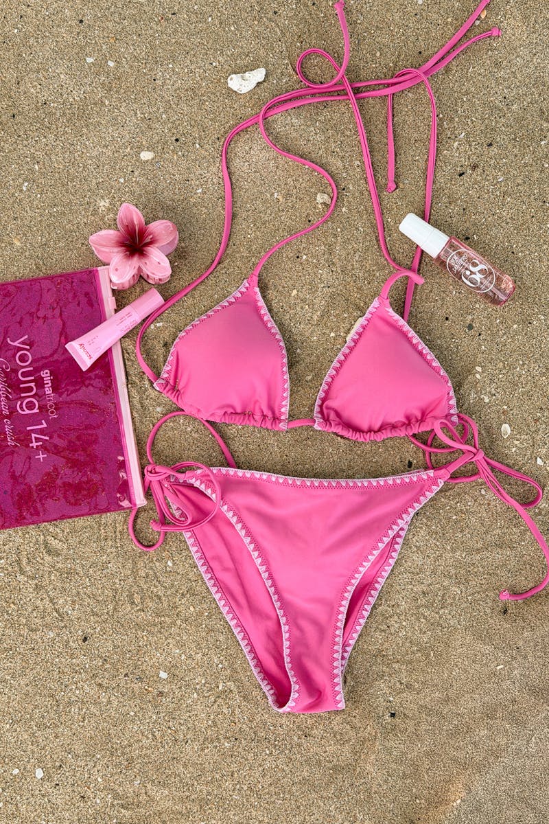 14+ azul triangle bikini top