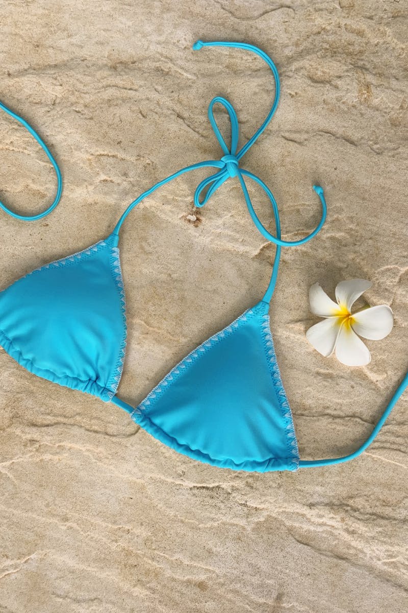 14+ azul triangle bikini top