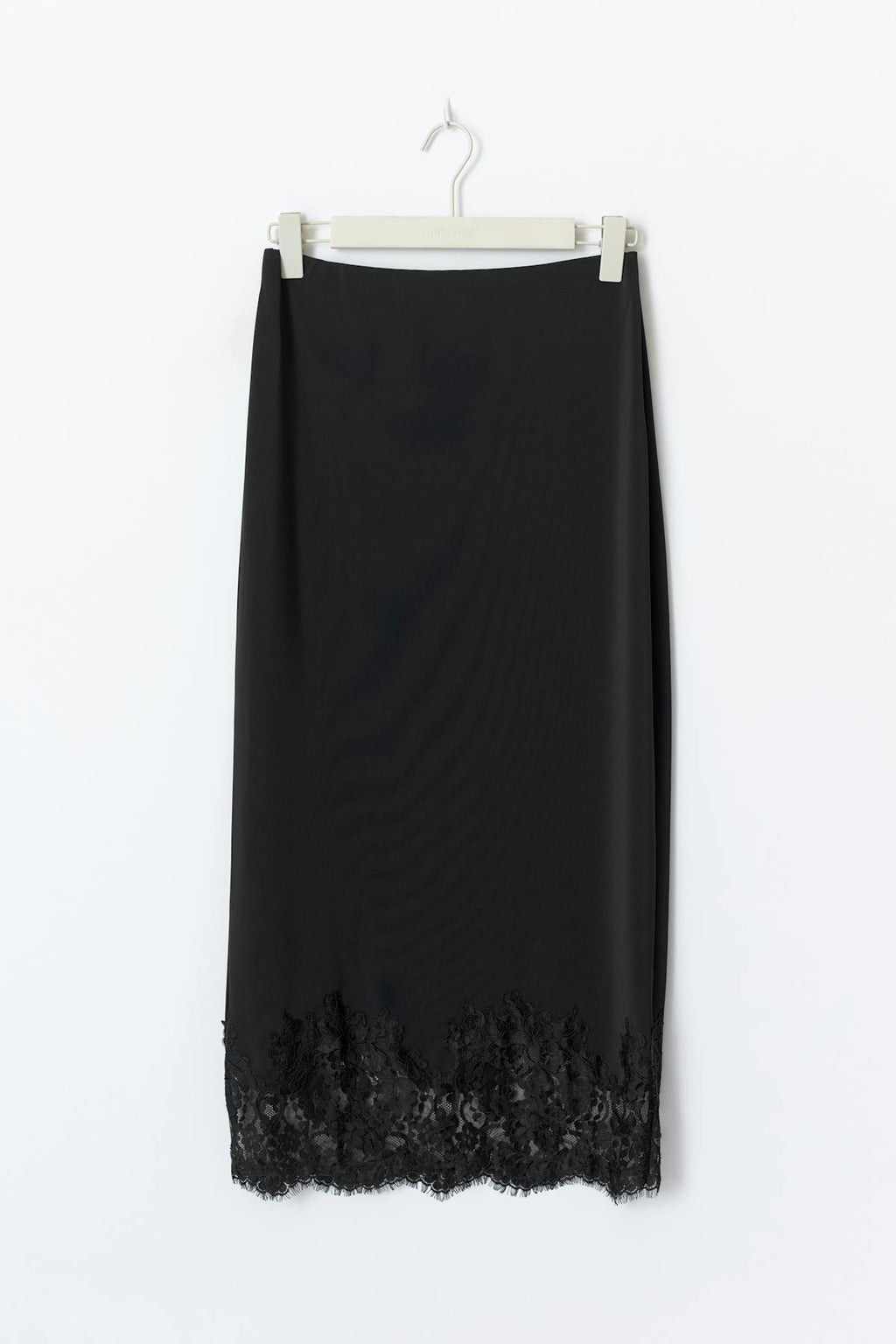 Lace midi skirt