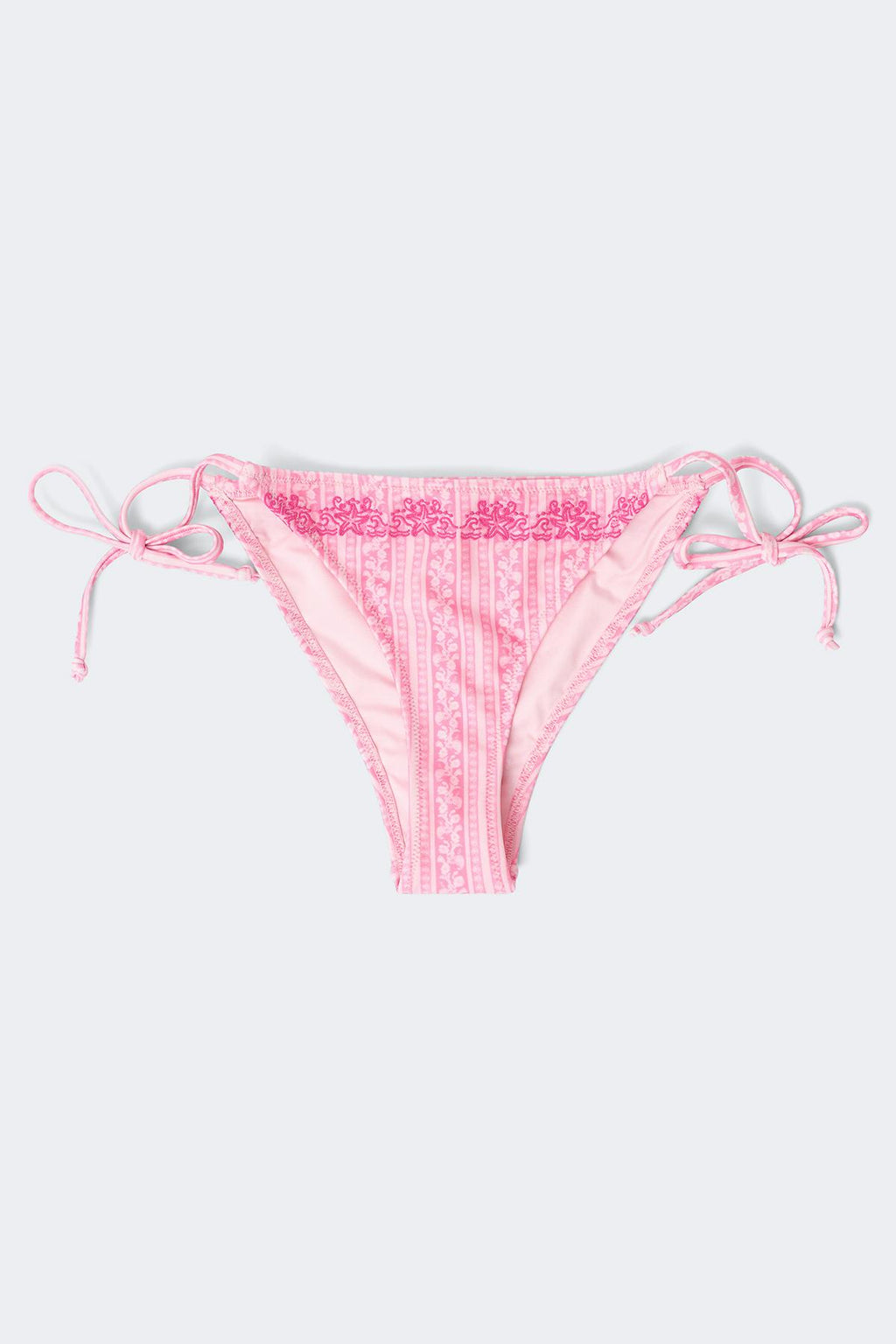 14+ coral cheeky bikini bottom