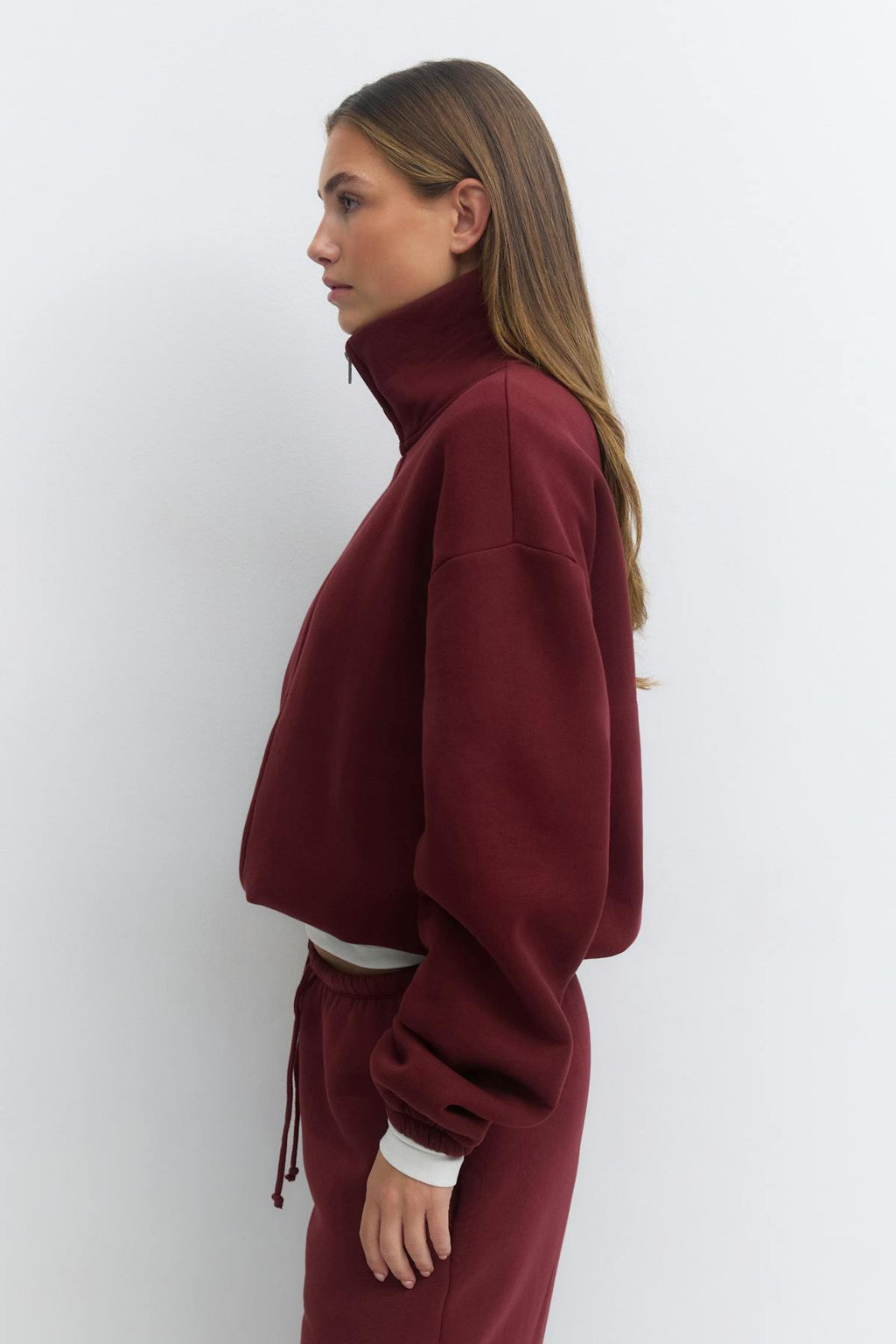 Soft sport zip sweater