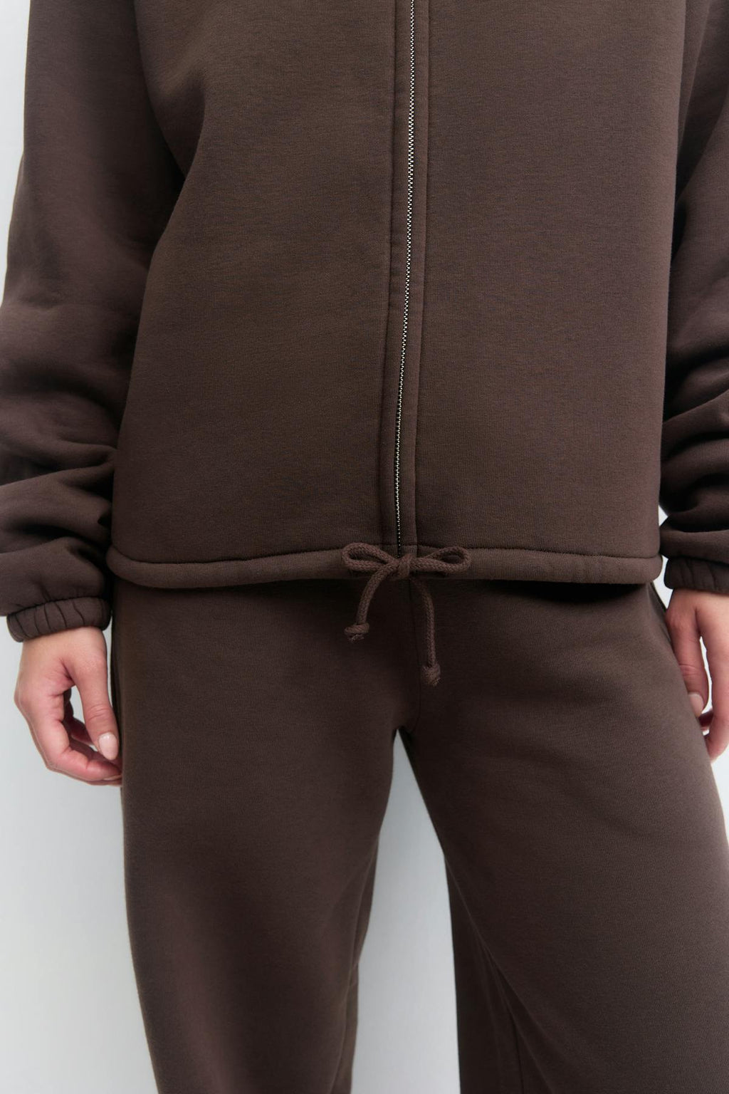 Soft sport zip sweater